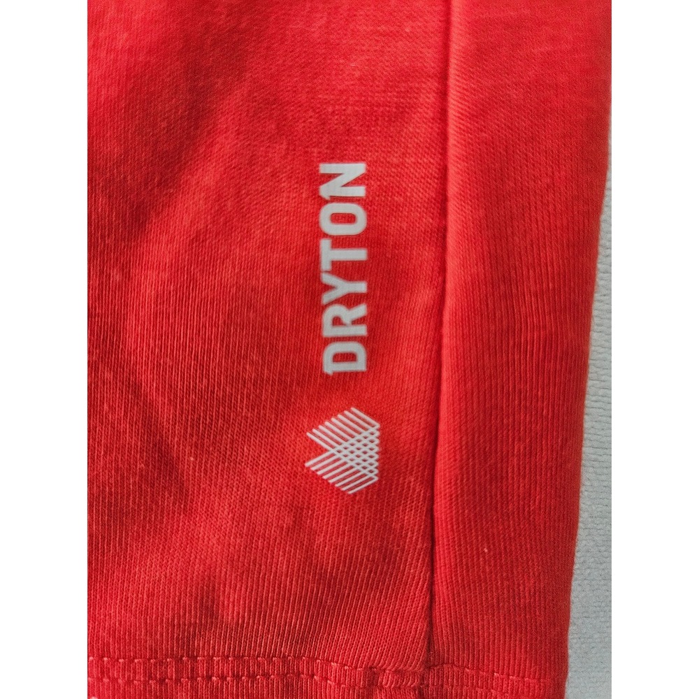 Salewa Dryton Short Sleeve Hiking T-Shirt Womens Medium Red Athletic Crew Neck - Picture 4 of 7